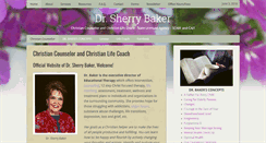 Desktop Screenshot of drsherrybaker.com